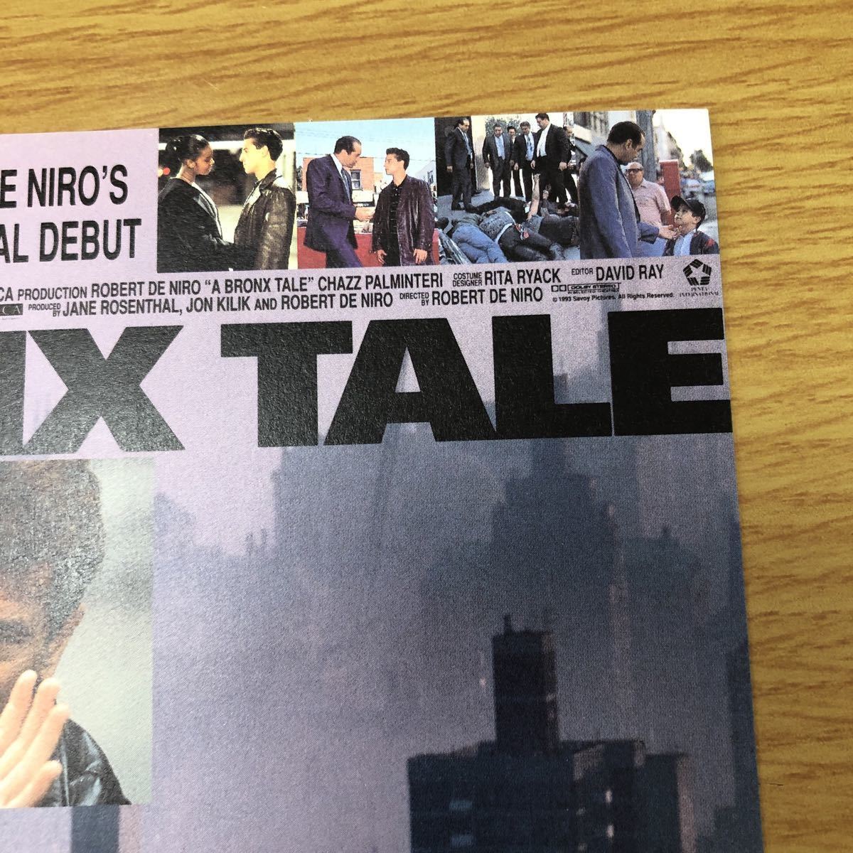 映画チラシ ブロンクス物語 愛につつまれた街b5 ロバートデニーロ 珍品 映画チラシ レアチラシ その他 売買されたオークション情報 Yahooの商品情報をアーカイブ公開 オークファン Aucfan Com