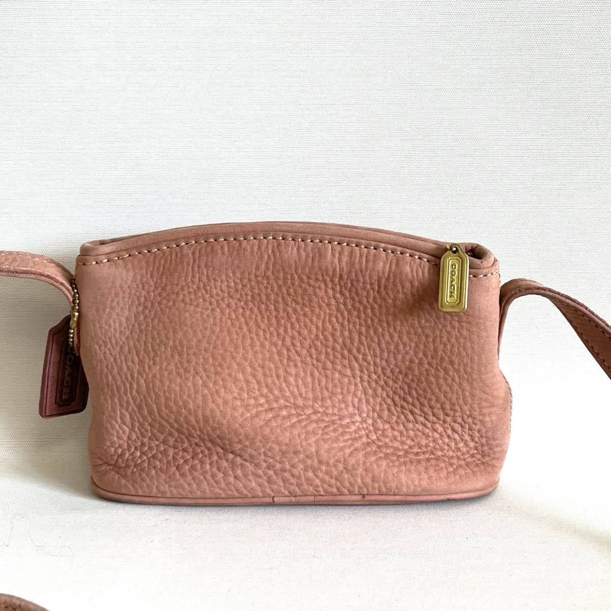 COACH オールドコーチ スモール ジップ ショルダーバッグ ソノマ 