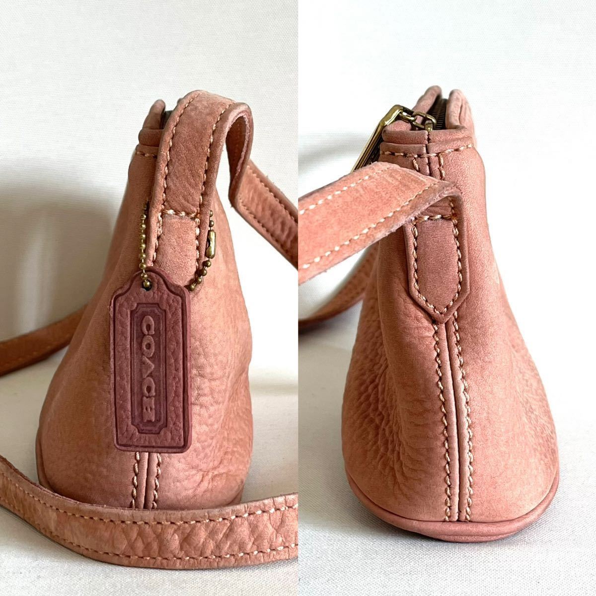 COACH オールドコーチ スモール ジップ ショルダーバッグ ソノマ 