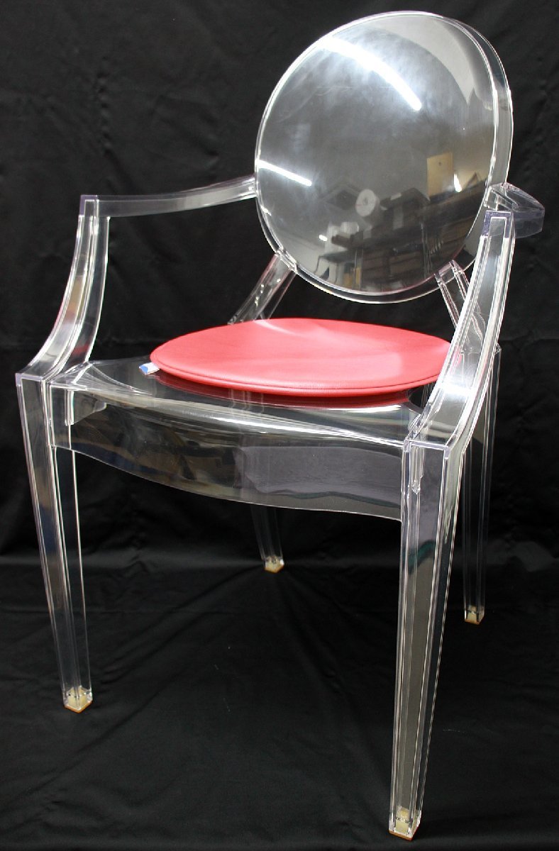 大人気，安い Kartell カルテル LOUIS GHOST ルイゴースト チェア クリスタル おまけ Mid-Century MODERN シートパット付き 兵庫県発(カルテル)｜売買されたオークション情報、yahooの商品情報をアーカイブ公開 - オー カルテル