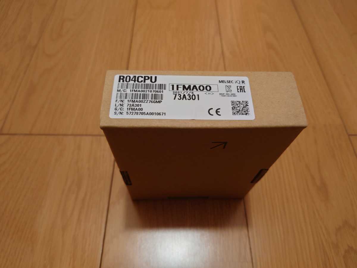 R04CPU 三菱電機 シーケンサCPUユニット - 新品未開封MITSUBISHI三菱 