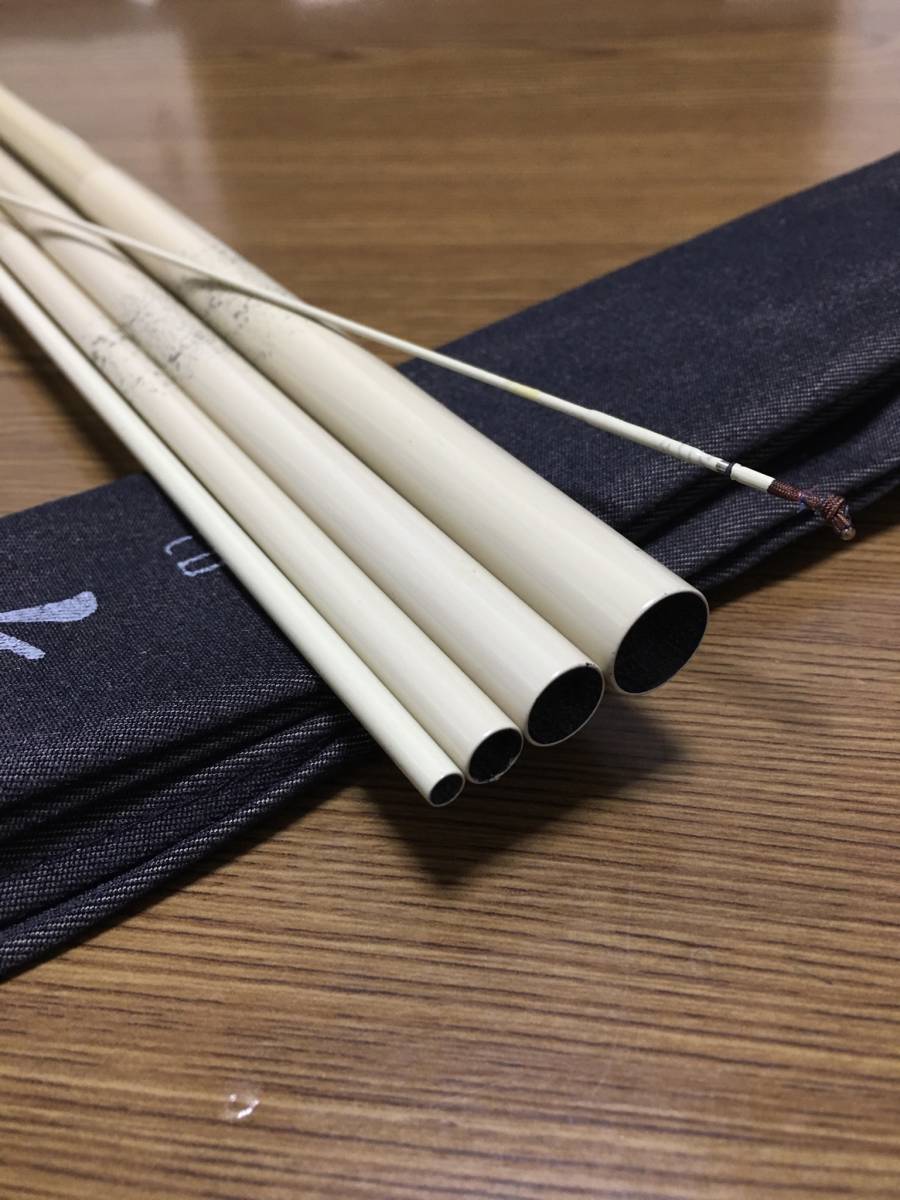 ヘラ竿 シマノ朱紋峰攻 18尺 拠れ
