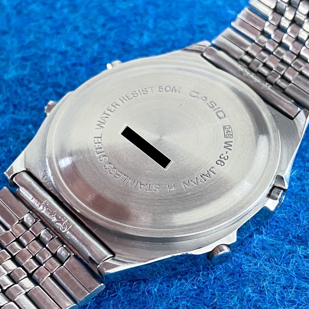 希少 カシオ デジタル カジキ アラームクロノグラフ 145 WS-710 動品 