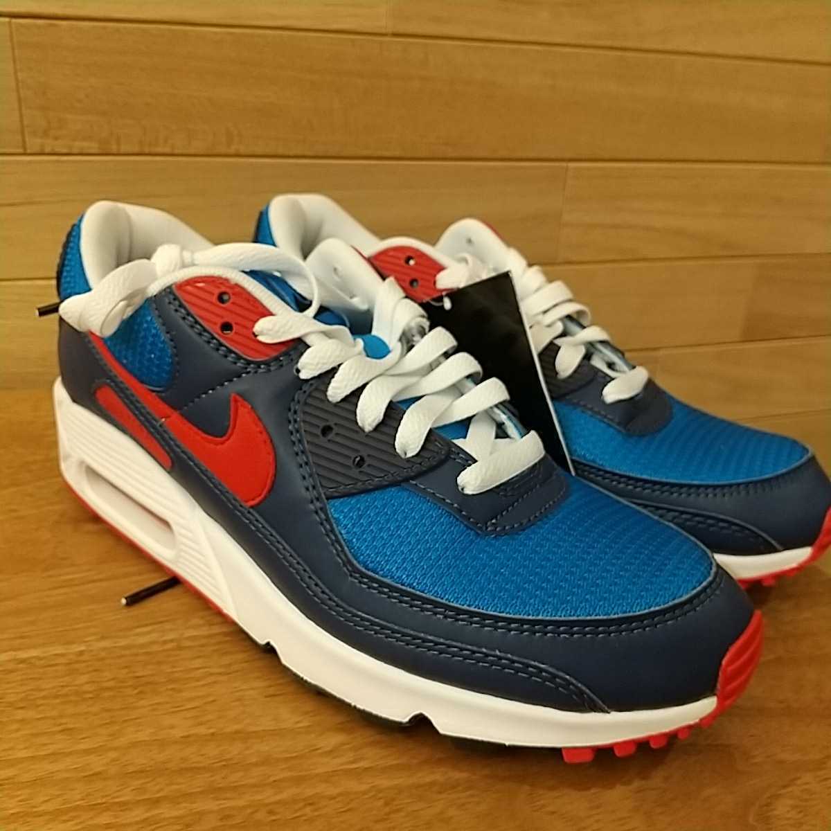 26.5cm 新品正規品 NIKE AIR MAX 90 RS ナイキ エアマックス90 RS 青 