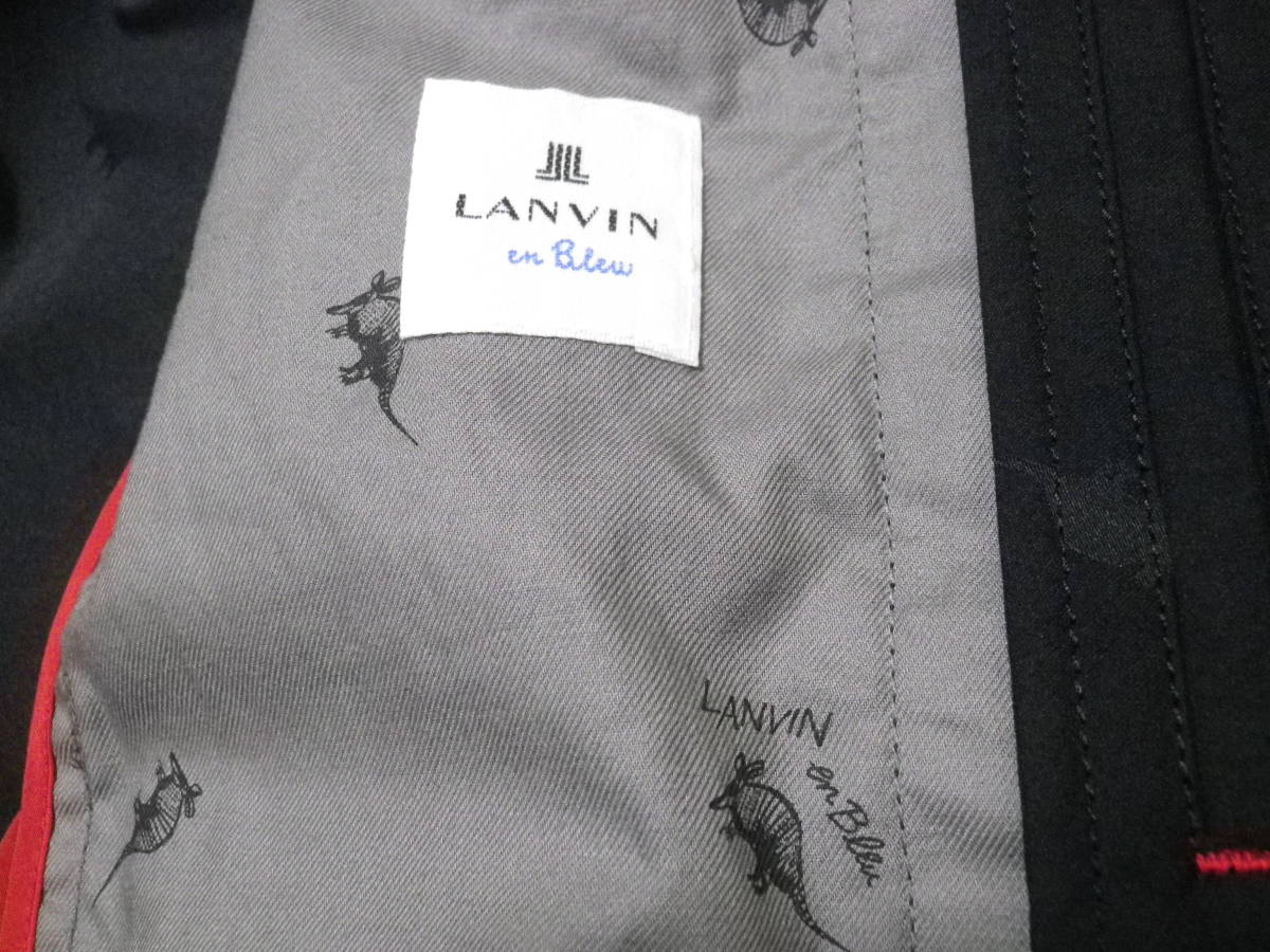 ◇LANVIN en Bleu/ランバンオンブルー◇切替え アルマジロジャガード 