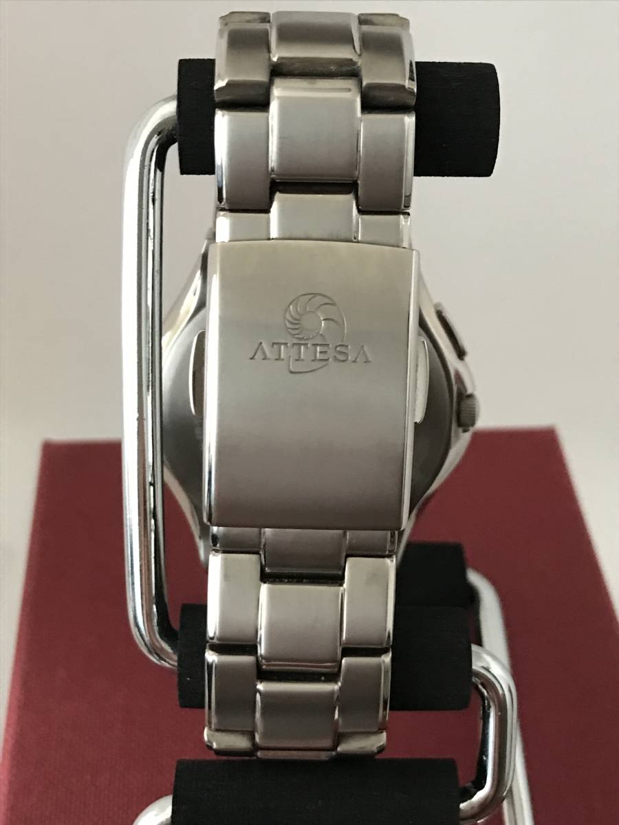 美品】CITIZEN シチズン ATESSA アテッサ ECO-DRIVE エコドライブ 電波 