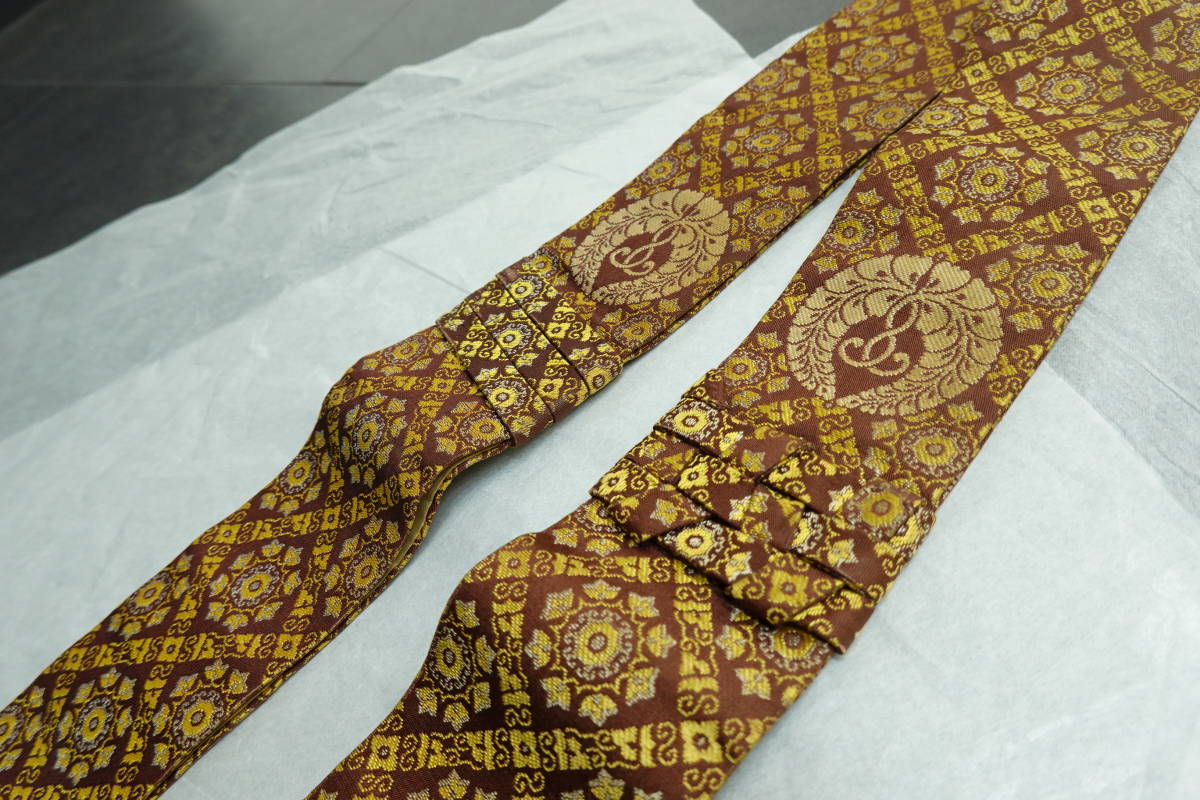 西陣織 金糸 1926 袋帯 古代彫金紋 西陣織 金糸 高級上質上品 約440cm