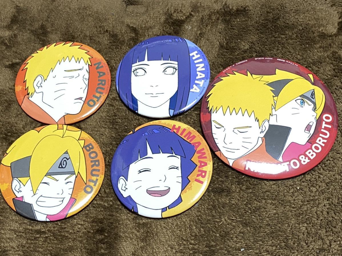 NARUTO BORUTO 缶バッジ アミューズメント 一番くじ バラエティ缶