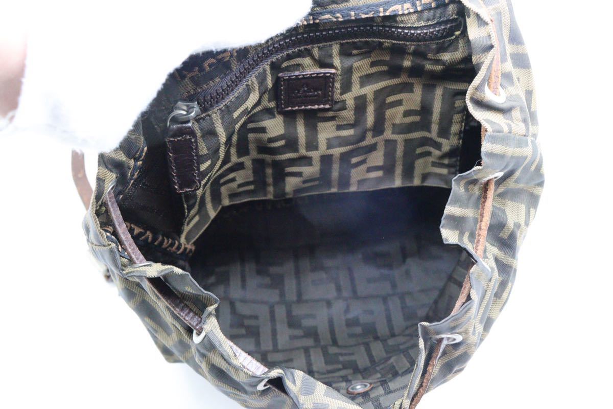 フェンディ/FENDI/ズッカ柄/リュックサック/バックパック/ヴィンテージ 