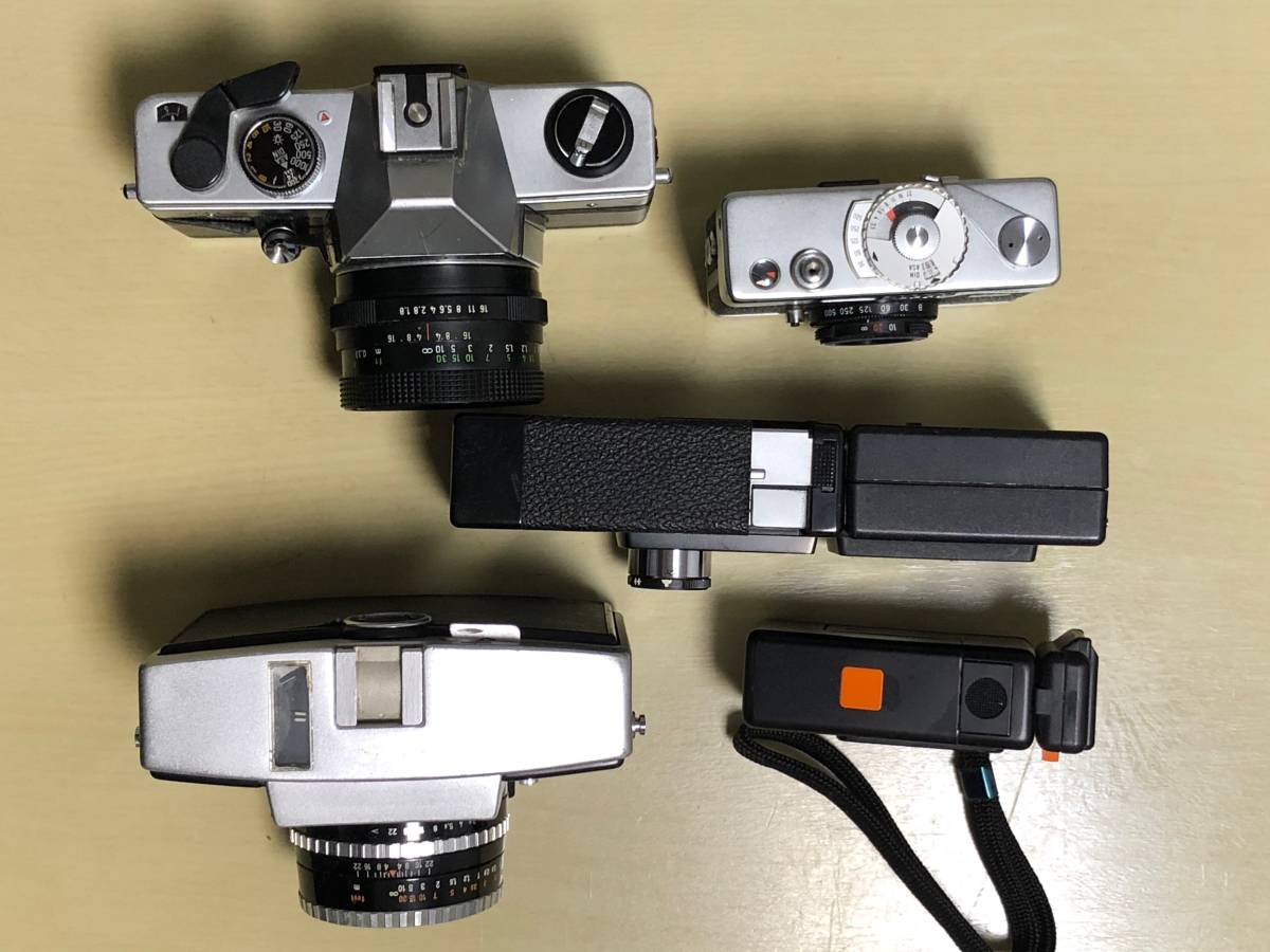 ローライ Rollei B35， プラクチカ MTL50など5台 ジャンク Rollei B35