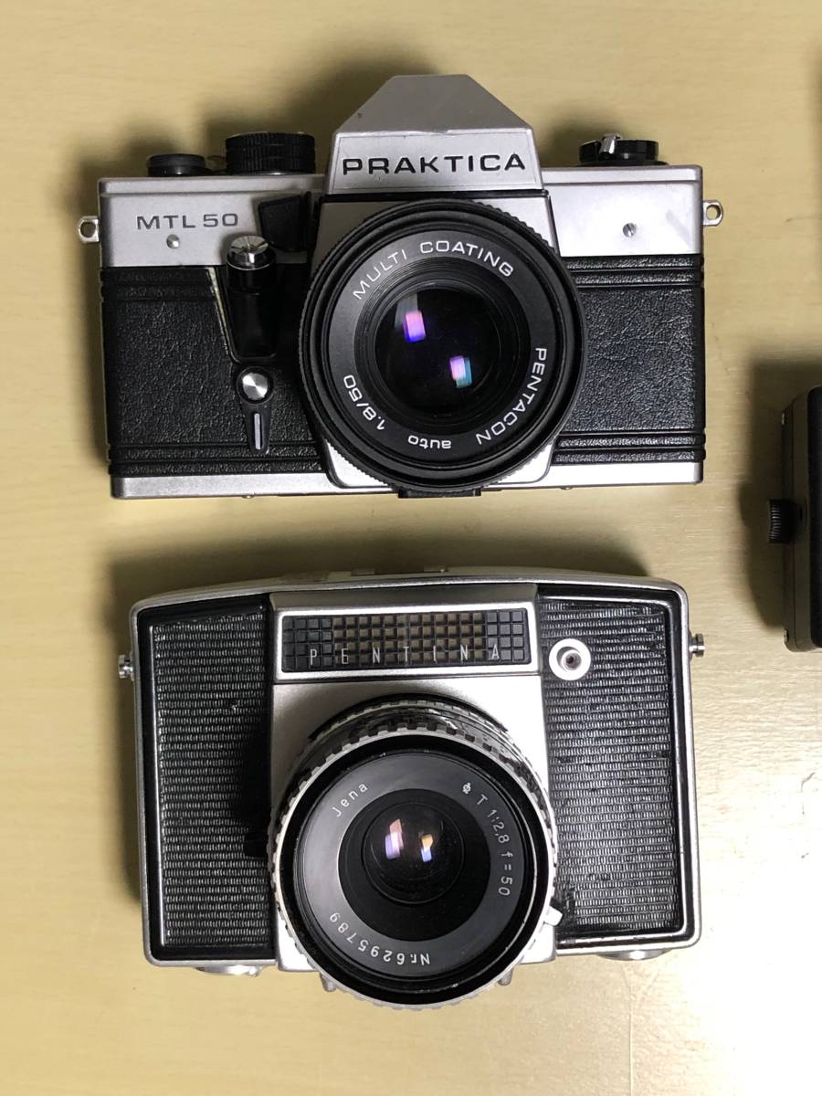 ローライ ROLLEI B35 【撮影可】【ジャンク】【作品アリ】 ローライ Rollei B35， プラクチカ MTL50など5台 ジャンク Rollei B35