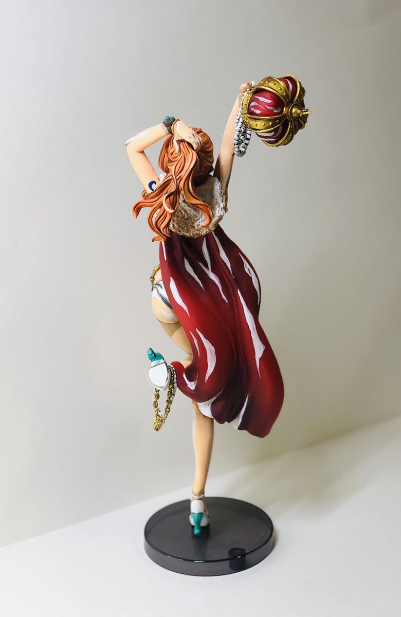 ワンピース ONEPIECE ナミ 二次元 リペイント フィギュア 完成品 塗装 