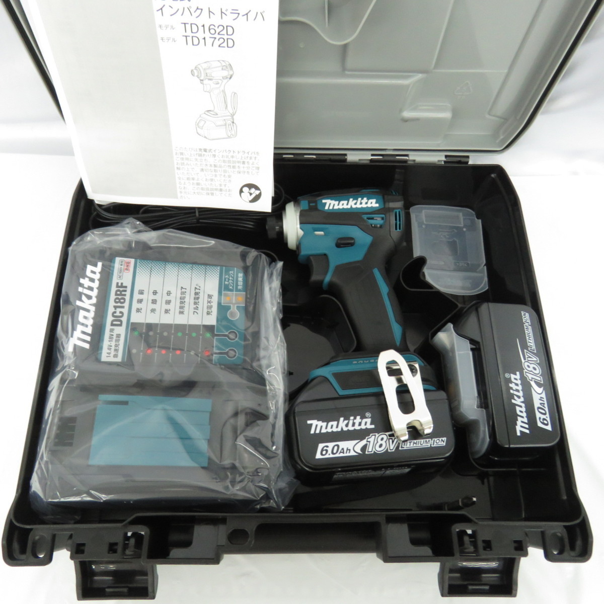 豊富な，お得 品 makita マキタ 充電式インパクトドライバ TD172DRGX ブルー 18V 6.0Ah 10969592(本体)｜売買されたオークション情報、yahooの商品情報をアーカイブ公開 - オークファン インパクトドライバ