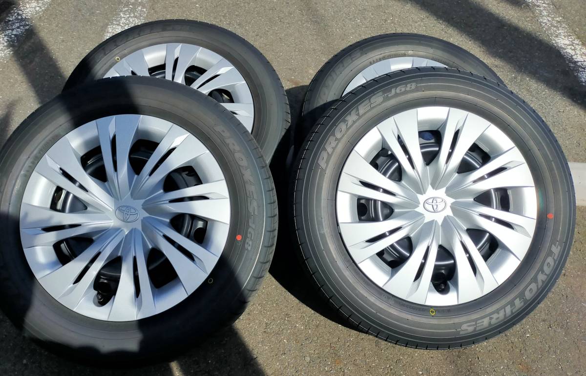 限定セール，格安 新車外し ノア 今年3月製造 205/60R16 トーヨー TOYO プロクセスPROXES 16&times;6J+40 PCD114.3 5H スチール＋ナット ヴォクシー セレナ等(ラジアルタイヤ)｜売買されたオークション情報、yahooの商品情報 5穴