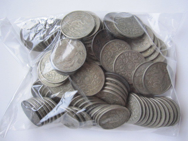 正規品，高品質 33 鳳凰100円銀貨 100枚(100円)｜売買されたオークション情報、yahooの商品情報をアーカイブ公開 - オークファン 現行