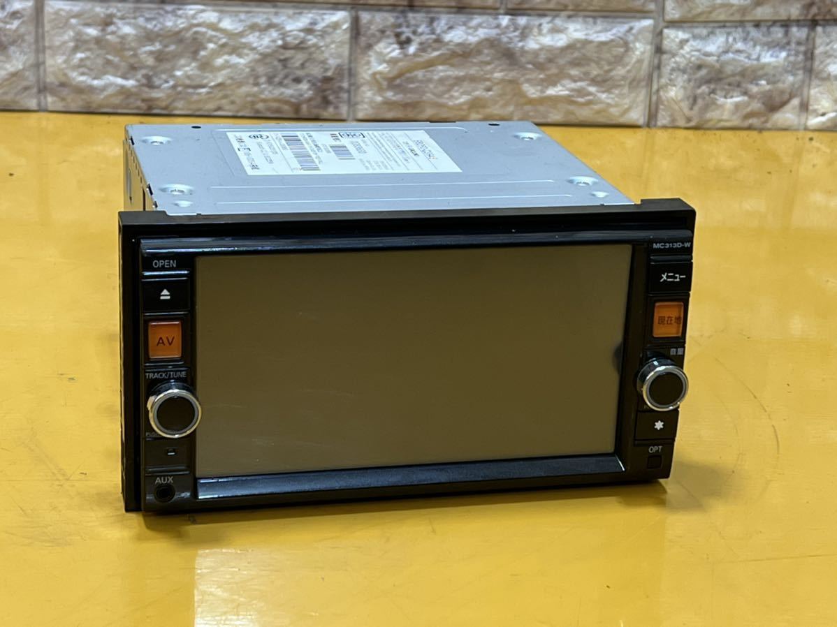 Bluetooth MC313D-W 純正ナビ 日産 DVD再生 USB 型式 Pioneer MP313D-W