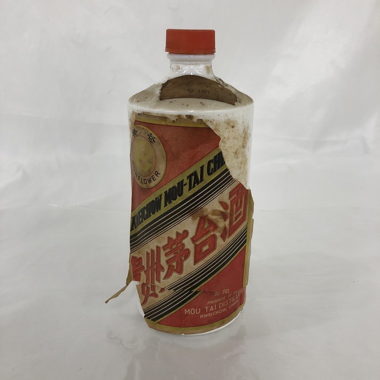1526001】マオタイ酒 茅台酒 開封済み 空き瓶 マオタイ酒 - 買取の