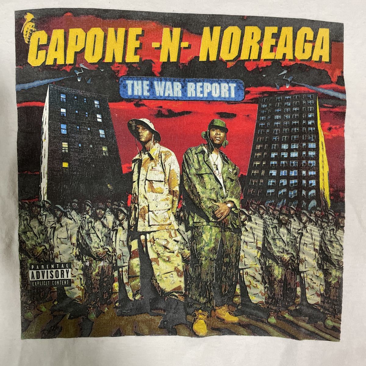 Supreme x Capone-N-Noreaga コラボ バック box logo Tシャツ 白M レア 