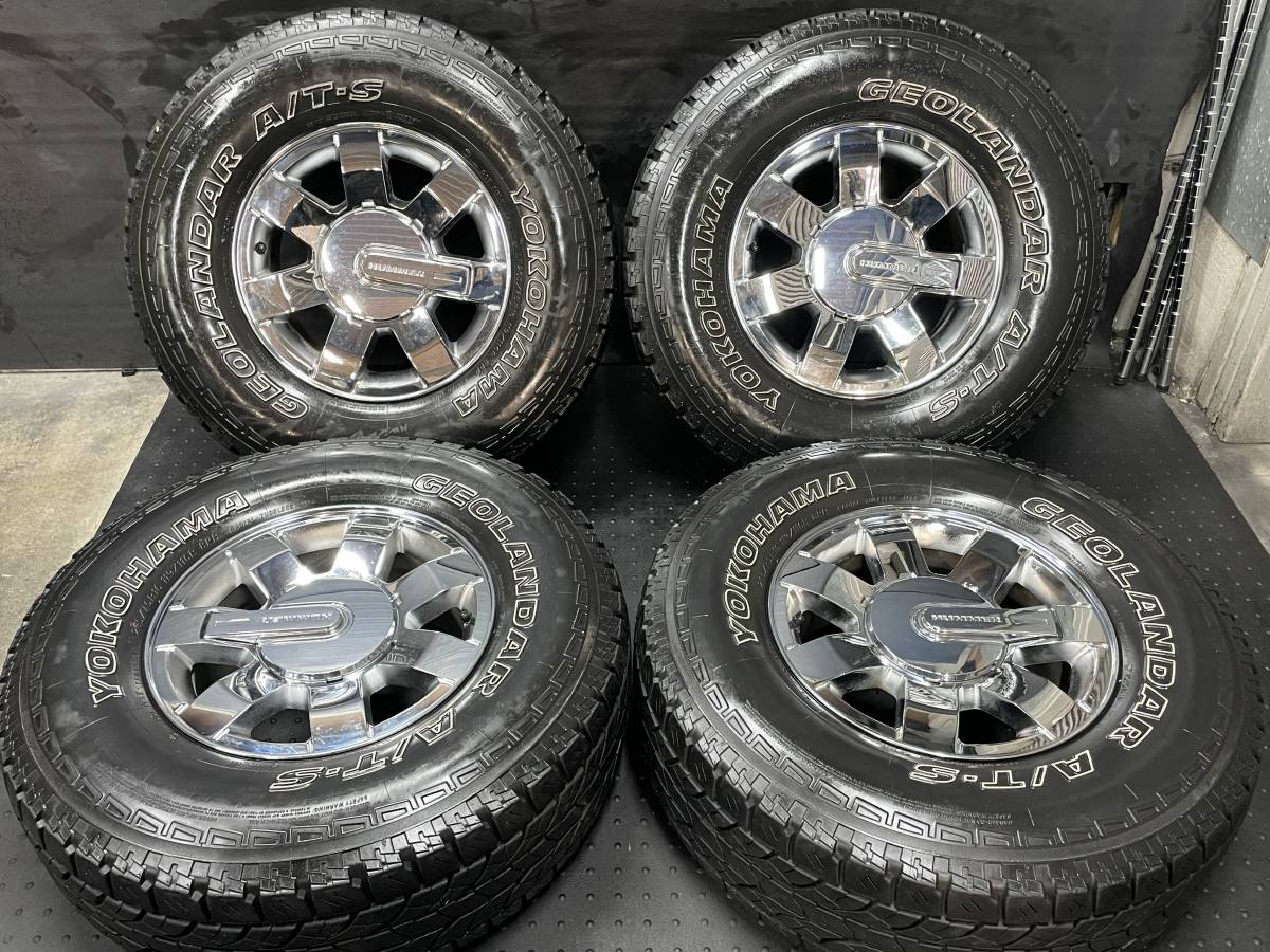 ホイール 05-10 HUMMER H3 純正16インチアルミホイールタイヤ付き4本  