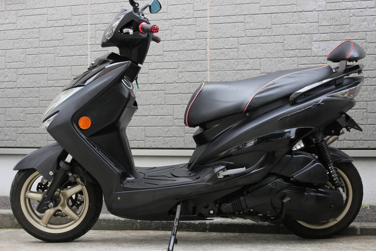 大人気，限定セール YAMAHA シグナスX-SR3型 台湾モデル 改 SP忠男マフラー カスタム マットブラック 綺麗 神奈川県 税込み(51cc-125cc)｜売買されたオークション情報、yahooの商品情報をアーカイブ公開 - オークファン 51cc-125cc