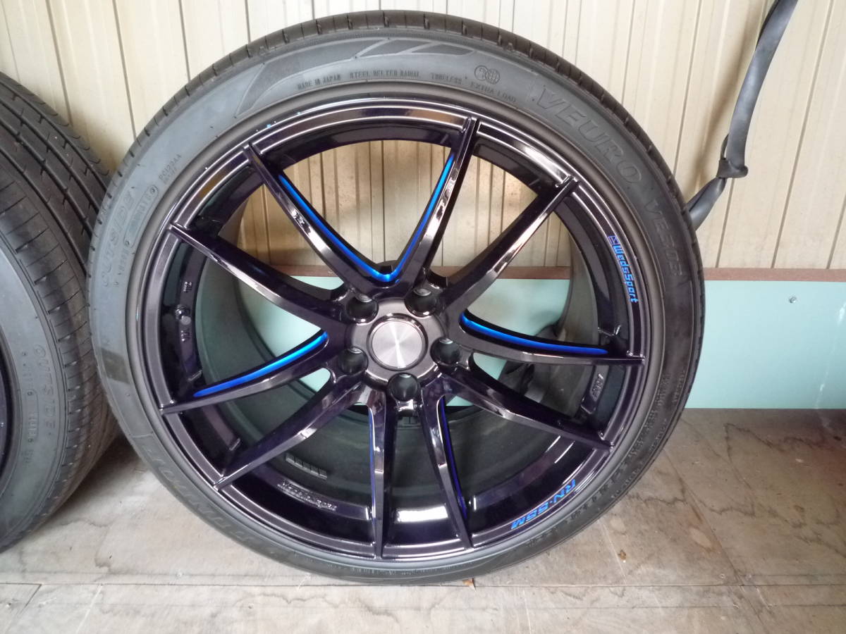 ☆WEDS SPORT RN55M Z34リア用 VEURO 275/35/R19 19インチリア2本セット☆ RN-55M | – WEBER インセット36 WedsSport⁄RN-55M