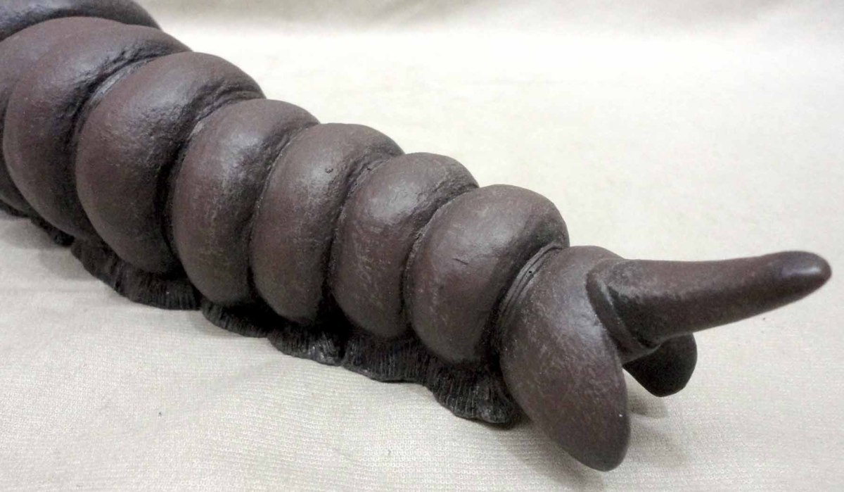 塗装済み完成品 モスラ幼虫 ファルシオン 35cm 口閉 ソフビ 怪獣 
