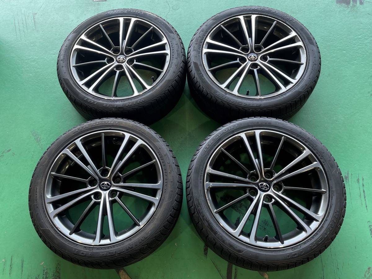 0 トヨタ ZN6 4本セットトヨタ 後期型 1 4本 トヨタ 86 ZN6 純正 17インチ 7.5J +48 5H 100 ラジアル ミシュラン プライマシー 215/45R17 スバル BRZ ZC6 車検 純正戻しに ハチロク
