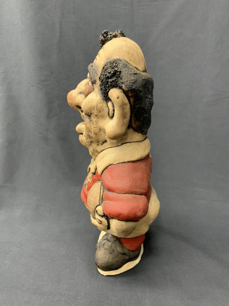 Y□珍品□ John Hughes ジョン・ヒューズ 陶器人形 ラグビープレイヤー 