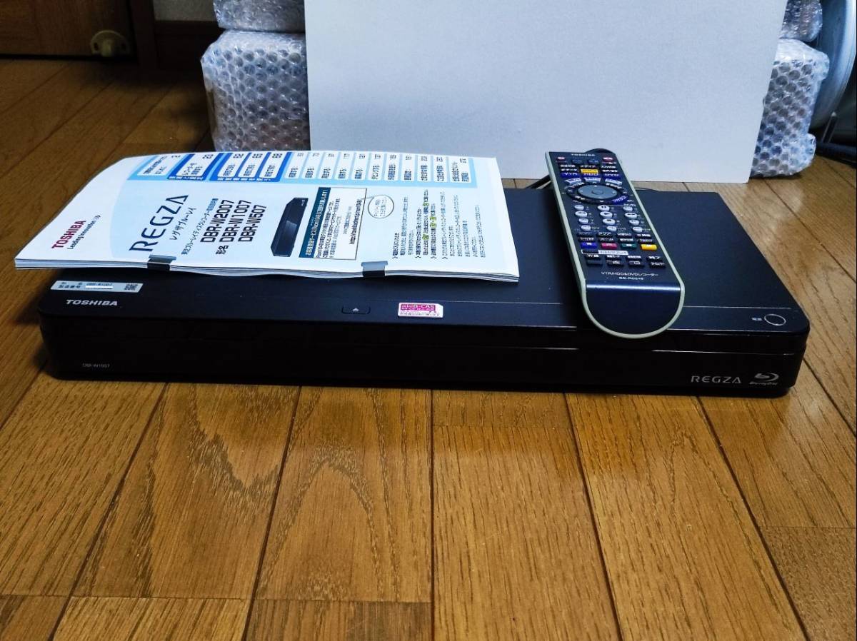  東芝 REGZA DBR-W1007 １TB Ｗチューナー ブルーレイレコーダー 2016年製 リモコン B-CASカード 取説あり(東芝)｜売買されたオークション情報、yahooの商品情報をアーカイブ公開 - オークファン 東芝