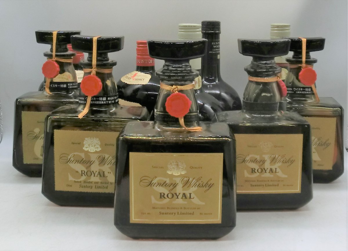 最新作，爆買い 10本セット SUNTORY WHISKY サントリー ローヤル リザーブ オールド 古酒 E15 C100636(日本)｜売買されたオークション情報、yahooの商品情報をアーカイブ公開 - オークファン 日本