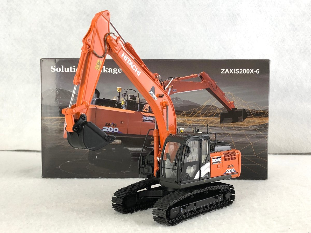 正規品，お買い得 品 1/50スケール ホビー ミニカー ZX200X-6 HITACHI(建設車両、作業車)｜売買されたオークション情報、yahooの商品情報をアーカイブ公開 - オークファン 建設車両、作業車