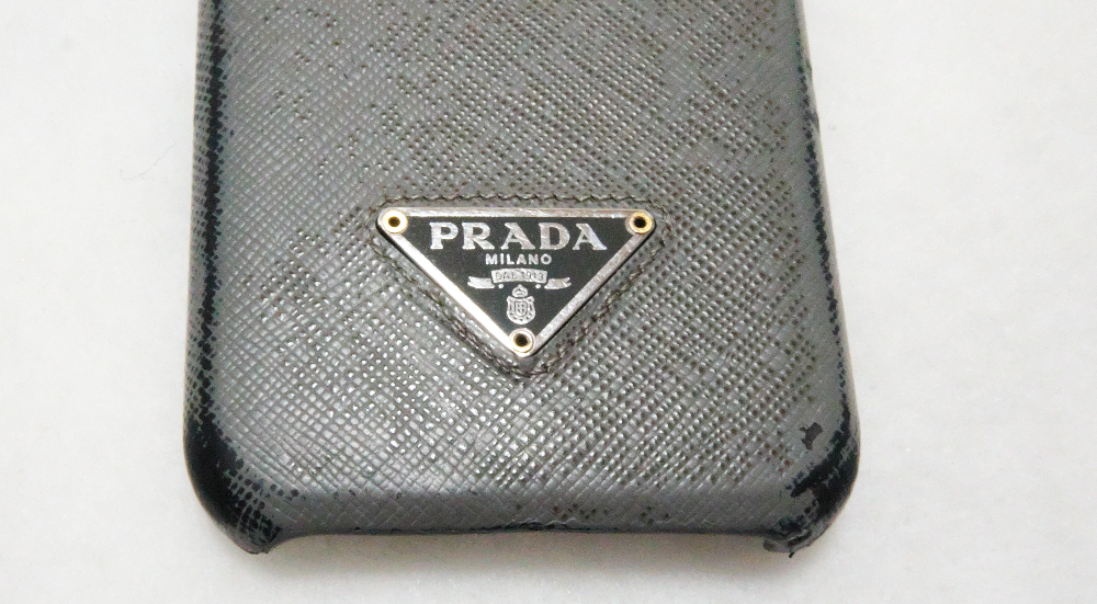 プラダ/PRADA iPhone11 Pro 専用ケース 本物 サフィアーノ  