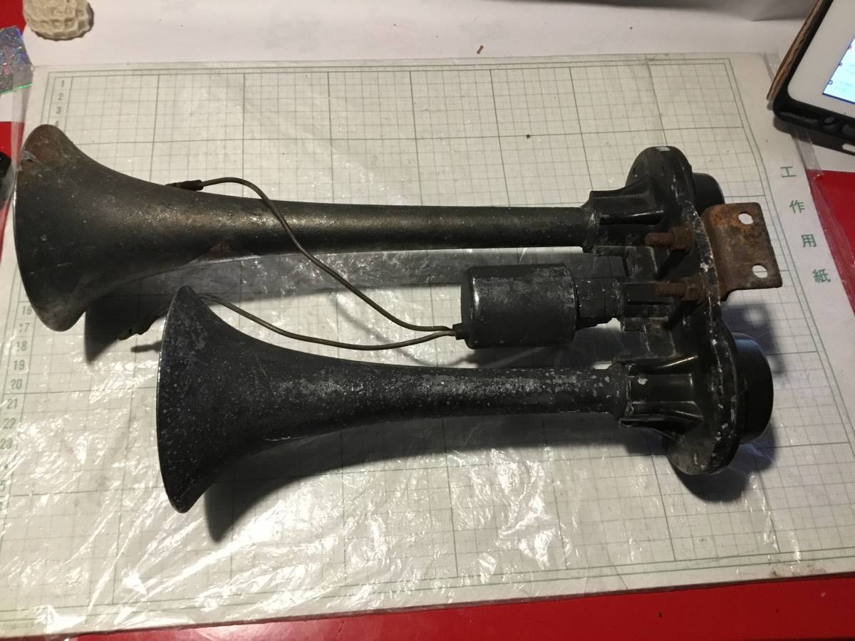 YANKEE HORN ヤンキーホーン ラッパホーン 金属製ホーン エアホーン 