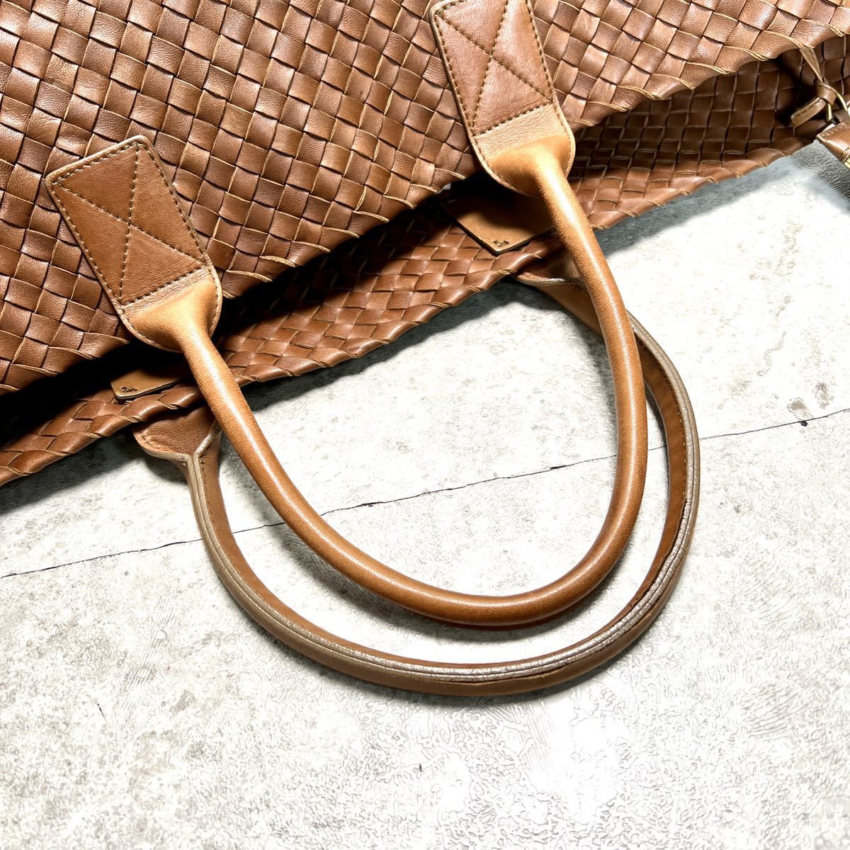 1円〜 BOTTEGA VENETA ボッテガヴェネタ トートバッグ ハンド カバMM 