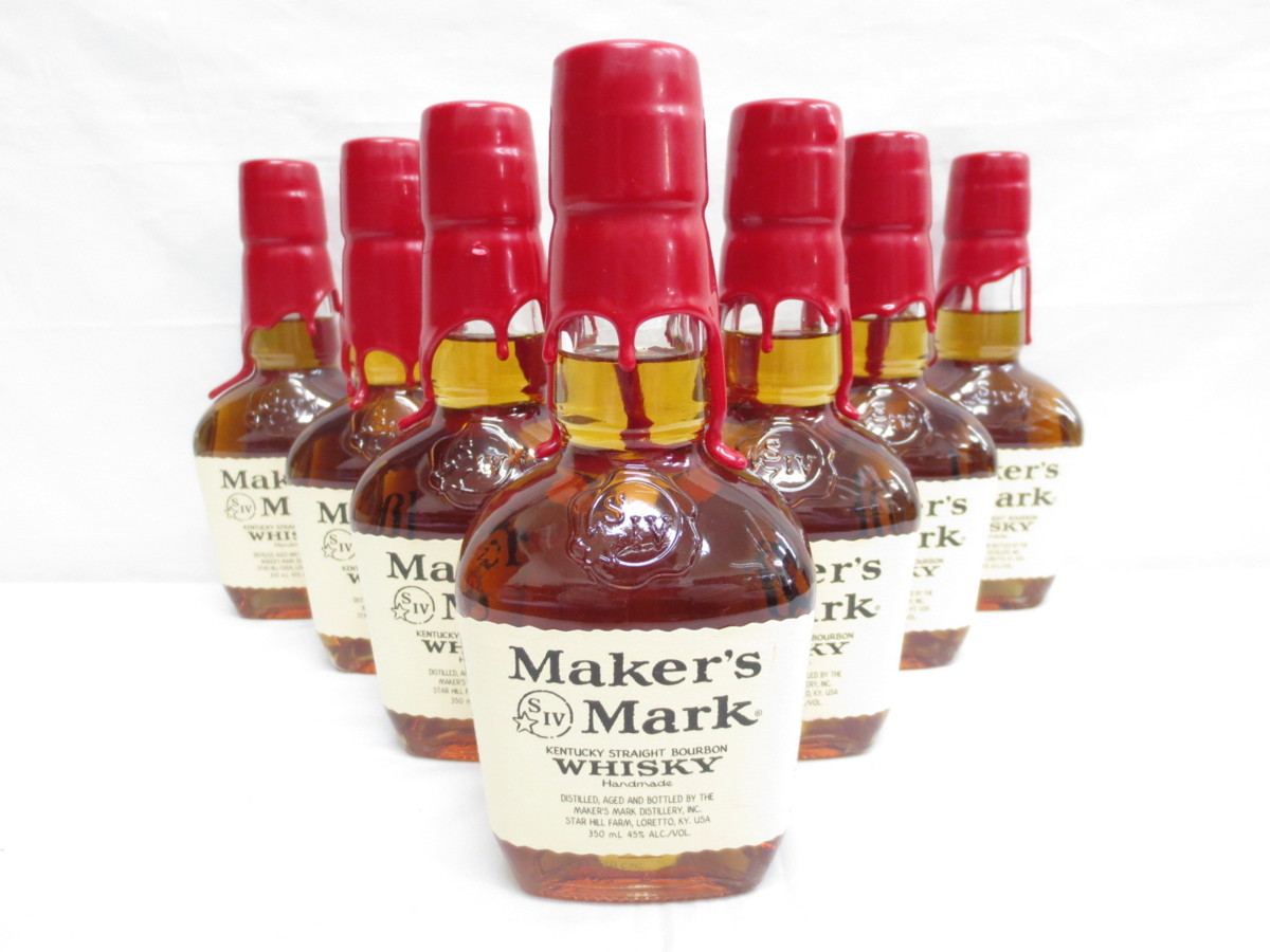Maker's Mark 限定版 バーボンウイスキー ウイスキー ハーフ ボトル Maker's Mark メーカーズマーク 赤 BOURBON