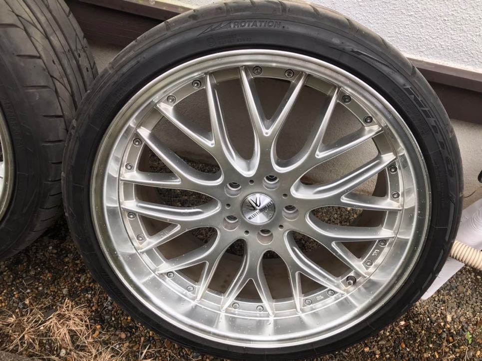 ロクサーニマルチフォルケッタ 20インチ・日東NT555G2 タイヤホイール4 