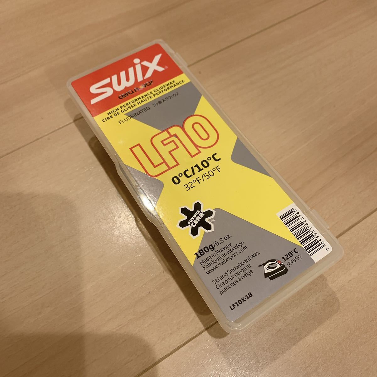 SWIX ワックス HIフッ素 スキーワックス スノーボードワックス HF6