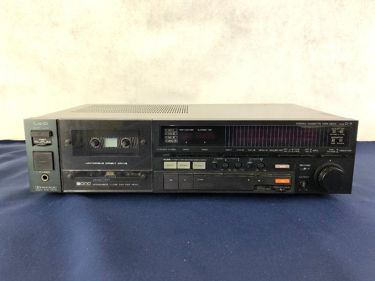 Lo-D カセットデッキ ローディ⁄日立 D-1100MB 日立 Yahoo