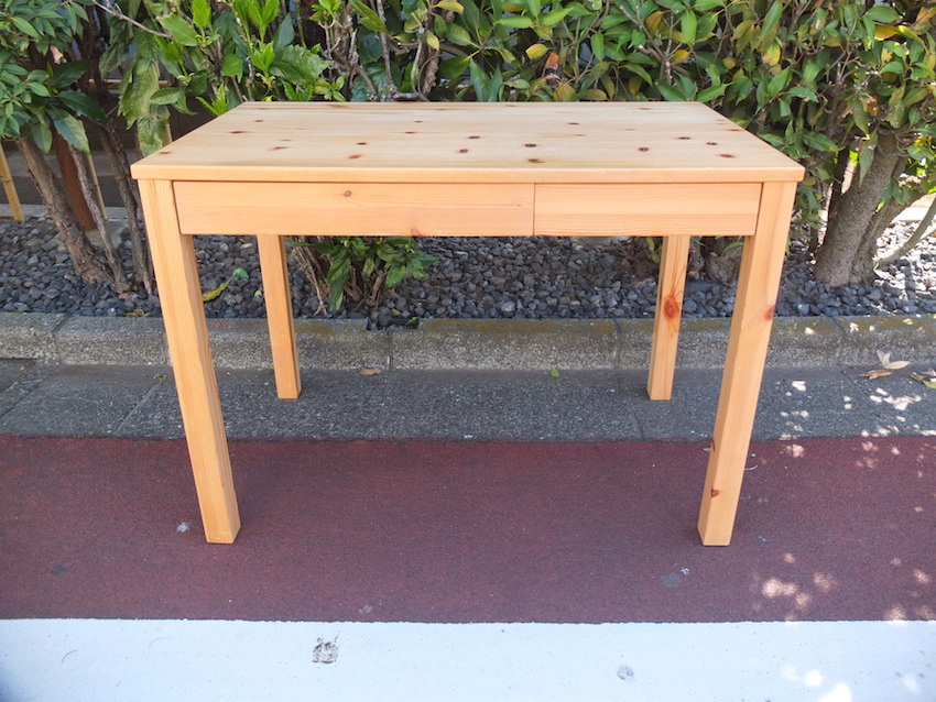 廃盤品 MUJI 無印良品 パイン材 デスク 良品計画 学習机 テーブル 作業
