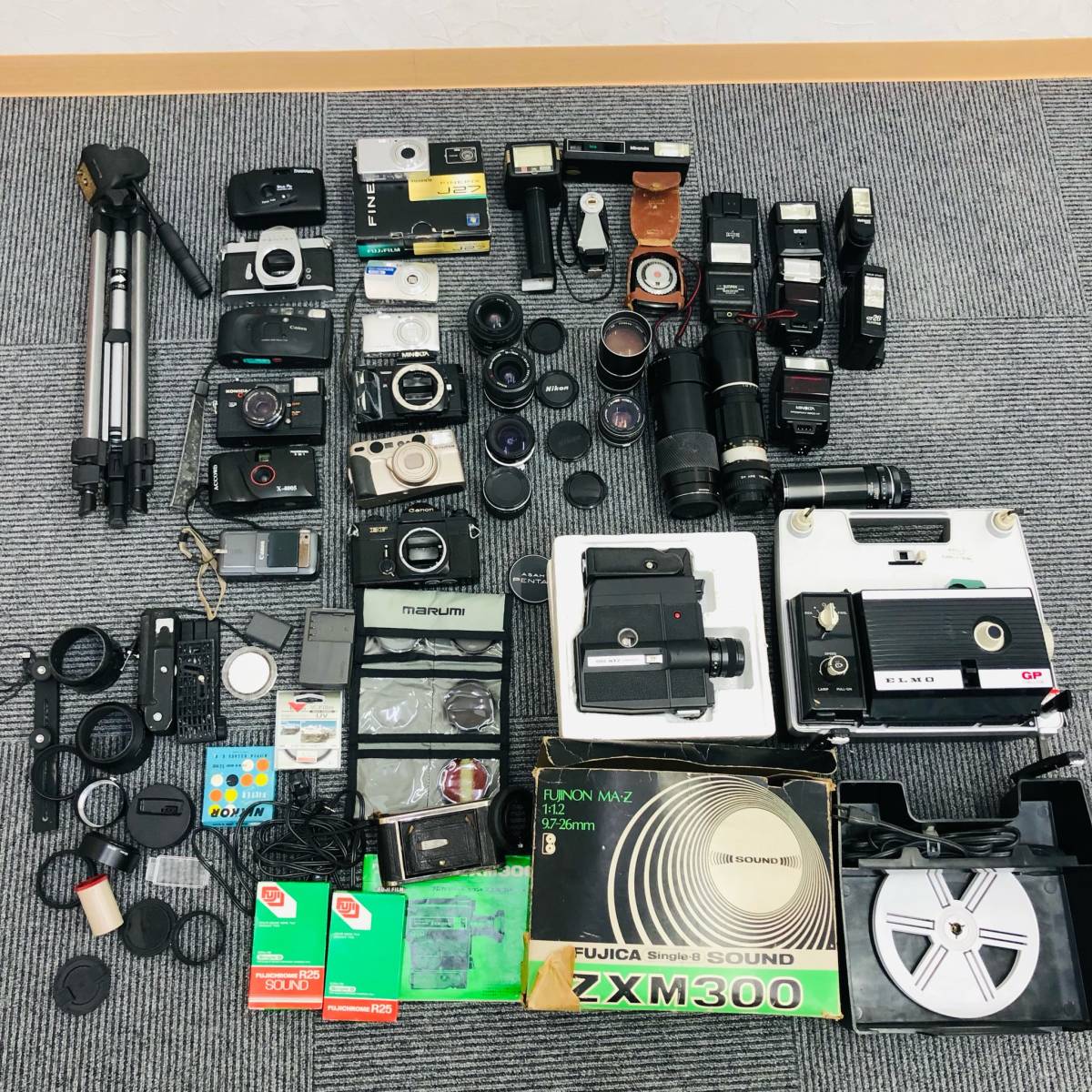 オリンパス／ミノルタ／Nikon CAMEDIA含む デジカメ 9台セット