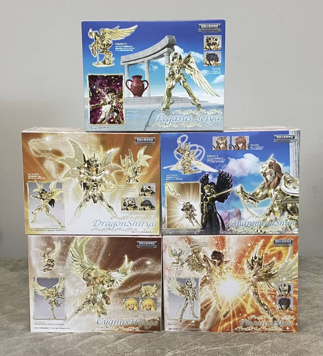 聖闘士聖衣神話 青銅聖闘士 神聖衣 -ORIGINAL COLOR EDITION- 5体