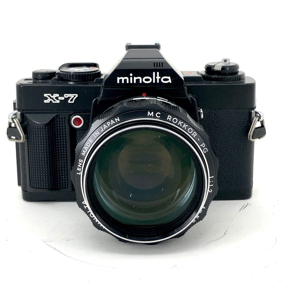 ミノルタ MINOLTA X7 + MC ROKKOR-PG 58mm F1.2 フィルム マニュアル  