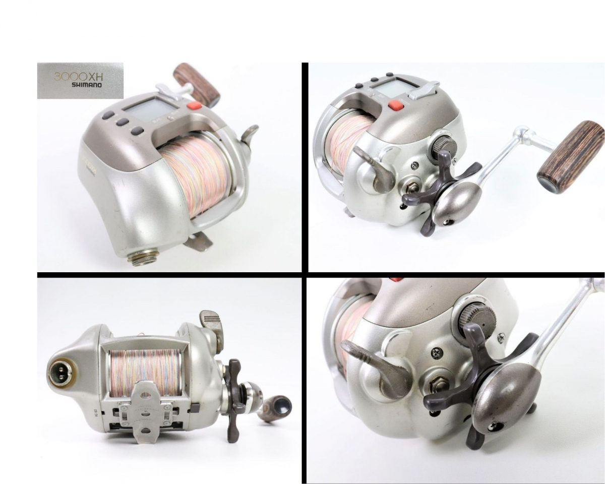SHIMANO 電動丸 3000XH シマノ 電動リール リール プログラマP-9 
