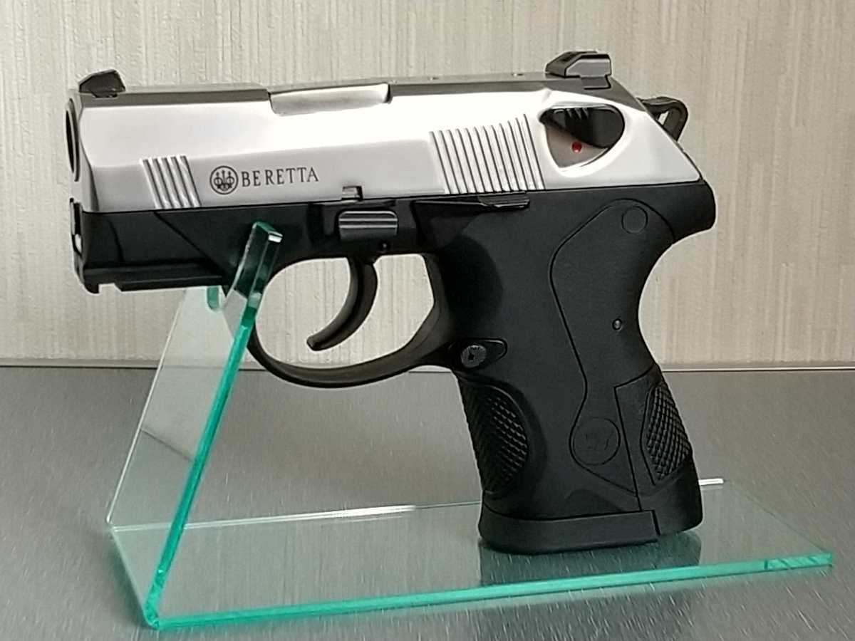 美品【WE製】ベレッタpx4 サブコンパクト スライドシルバーモデル 刻印 