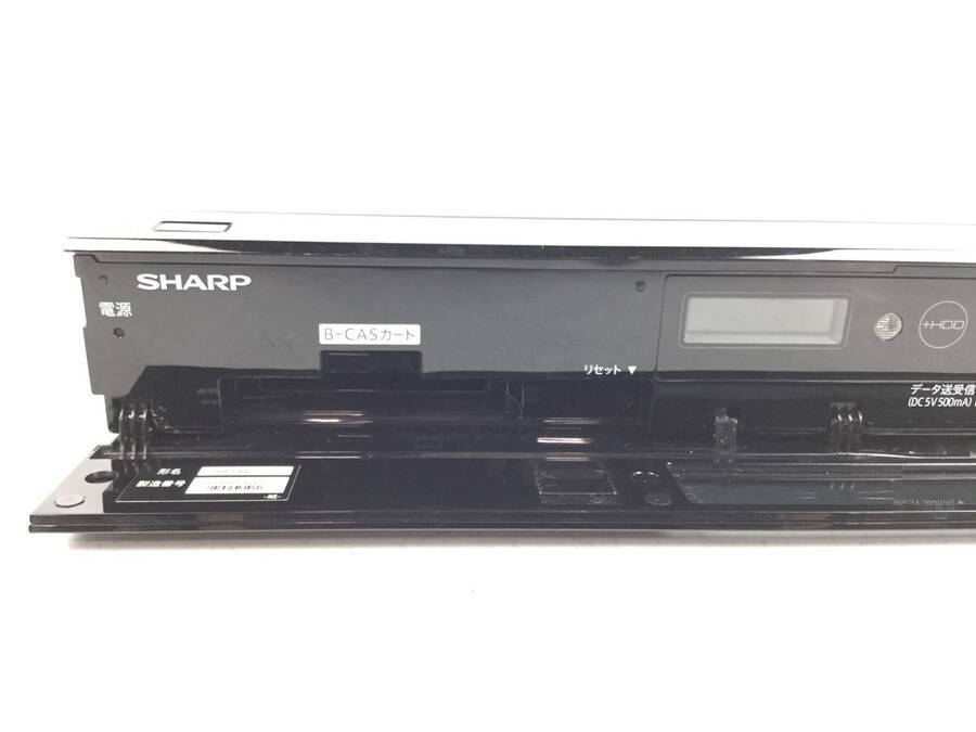 SHARP シャープ AQUOS BD-W570 HDD/BDレコーダー 2015年製 3D対応品○現状