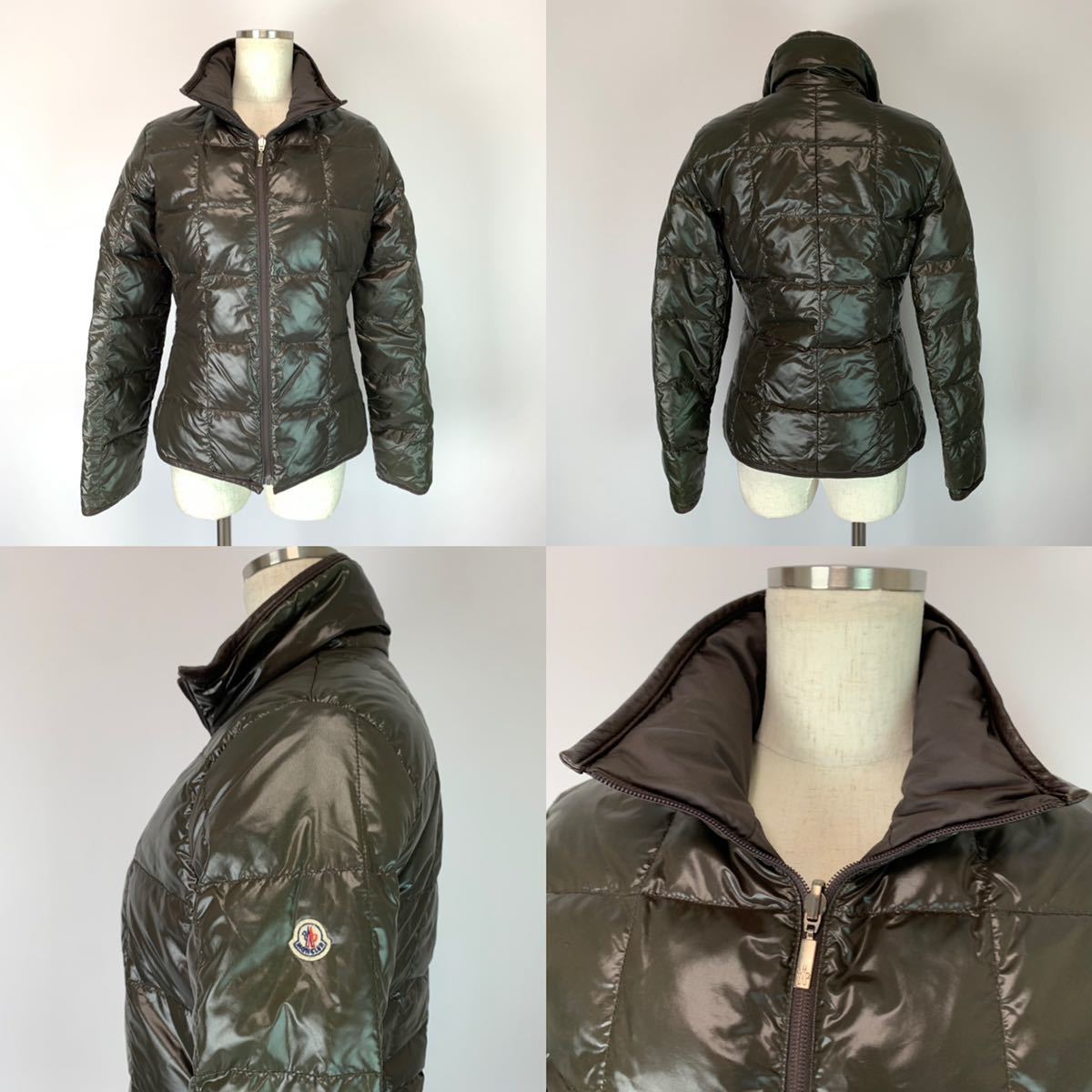 i61 MONCLER モンクレール リバーシブル ダウンジャケット 茶タグ 0 