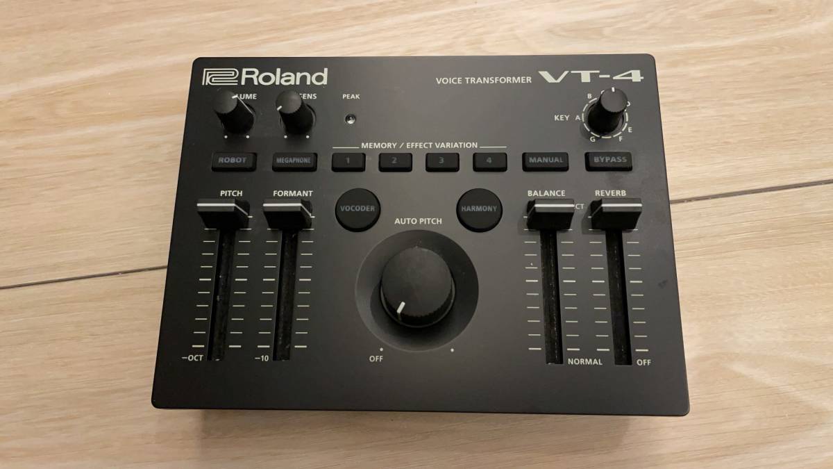 ROLAND ( ローランド ) VT-4 ボイストランスフォーマー 楽器、器材