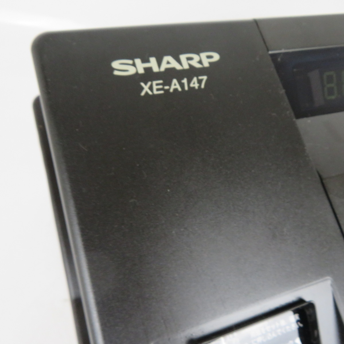 SHARP XE-A147 電子レジスター 黒 | シャープ 電子