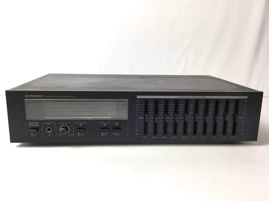 SG-120 グラフィックイコライザー パイオニア CPioneer 0 パイオニアメーカー PIONEER SG-120 グラフィックイコライザー◆現状品