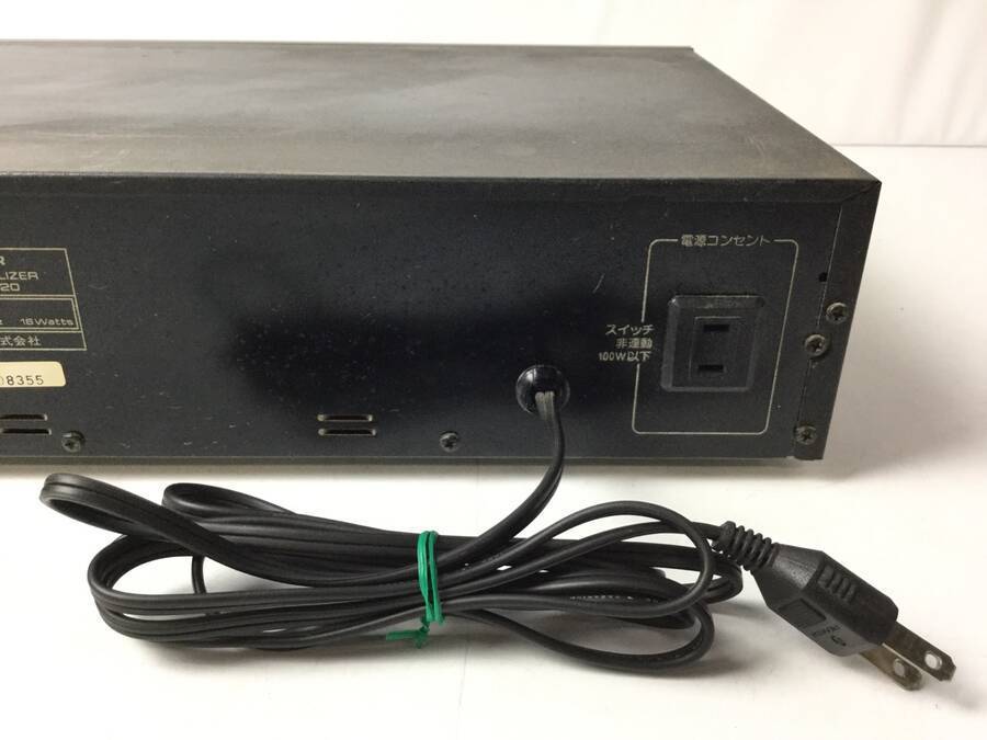 SG-120 グラフィックイコライザー パイオニア CPioneer 0 パイオニアメーカー PIONEER SG-120 グラフィックイコライザー◆現状品